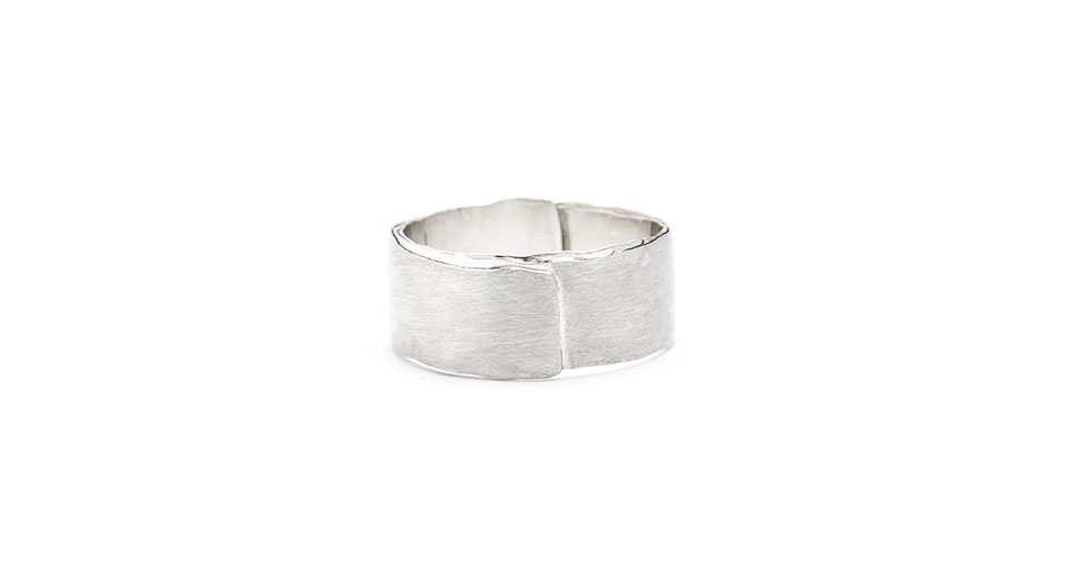 Old Silver Wedding Ring Makeover