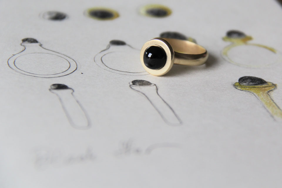 Custom designed Jewellery Sketches