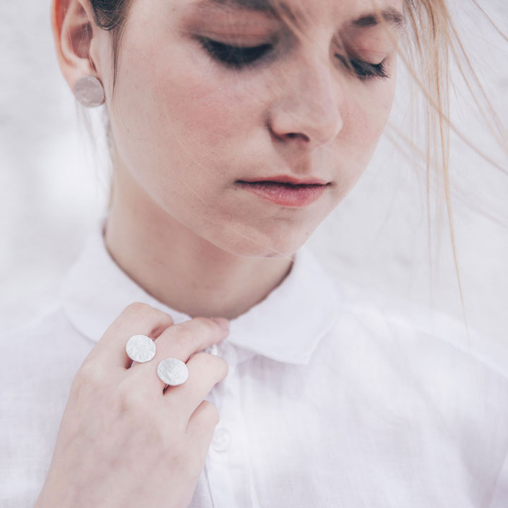 Double Ring and Earrings Collection Origenes