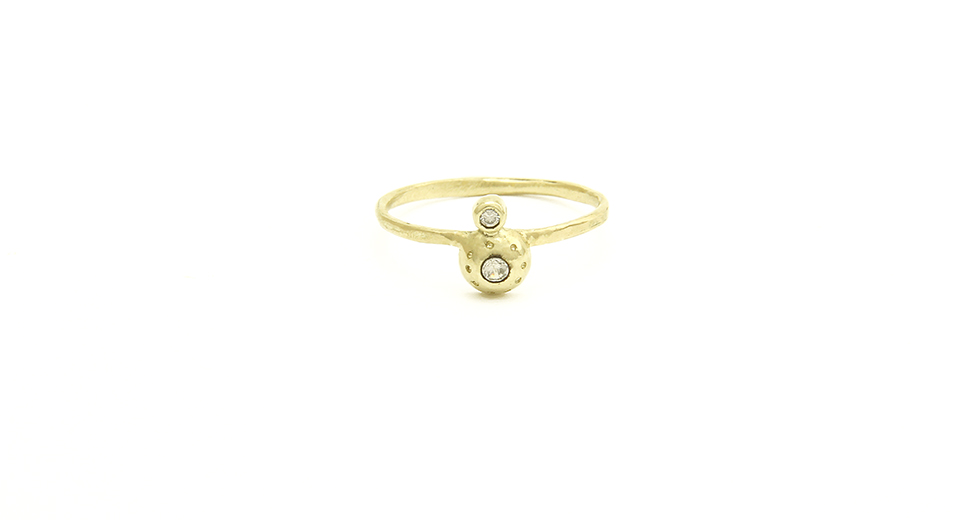 Ancient Inspired Engagement Ring